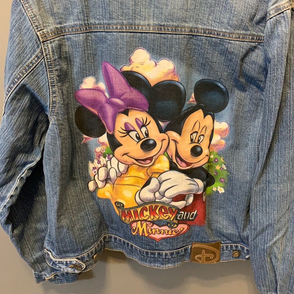 Classic Disney  Mickey & Minnie Denim Jacket